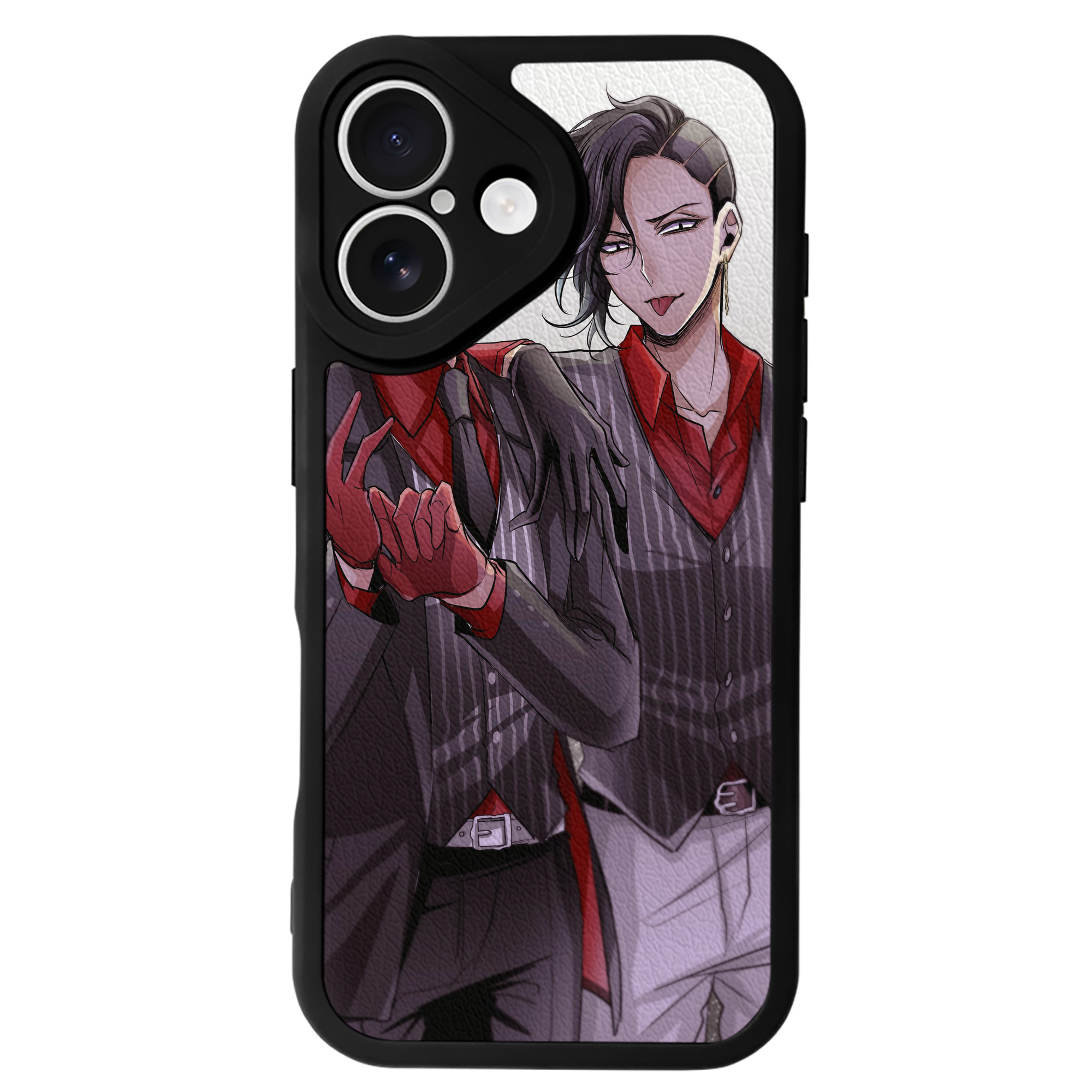 （画像用） 東京リベンジャーズ Tokyo Revengers 【iPhone 16シリーズ対応】シリコンスマホケース（レザー調） 材質：シリコン